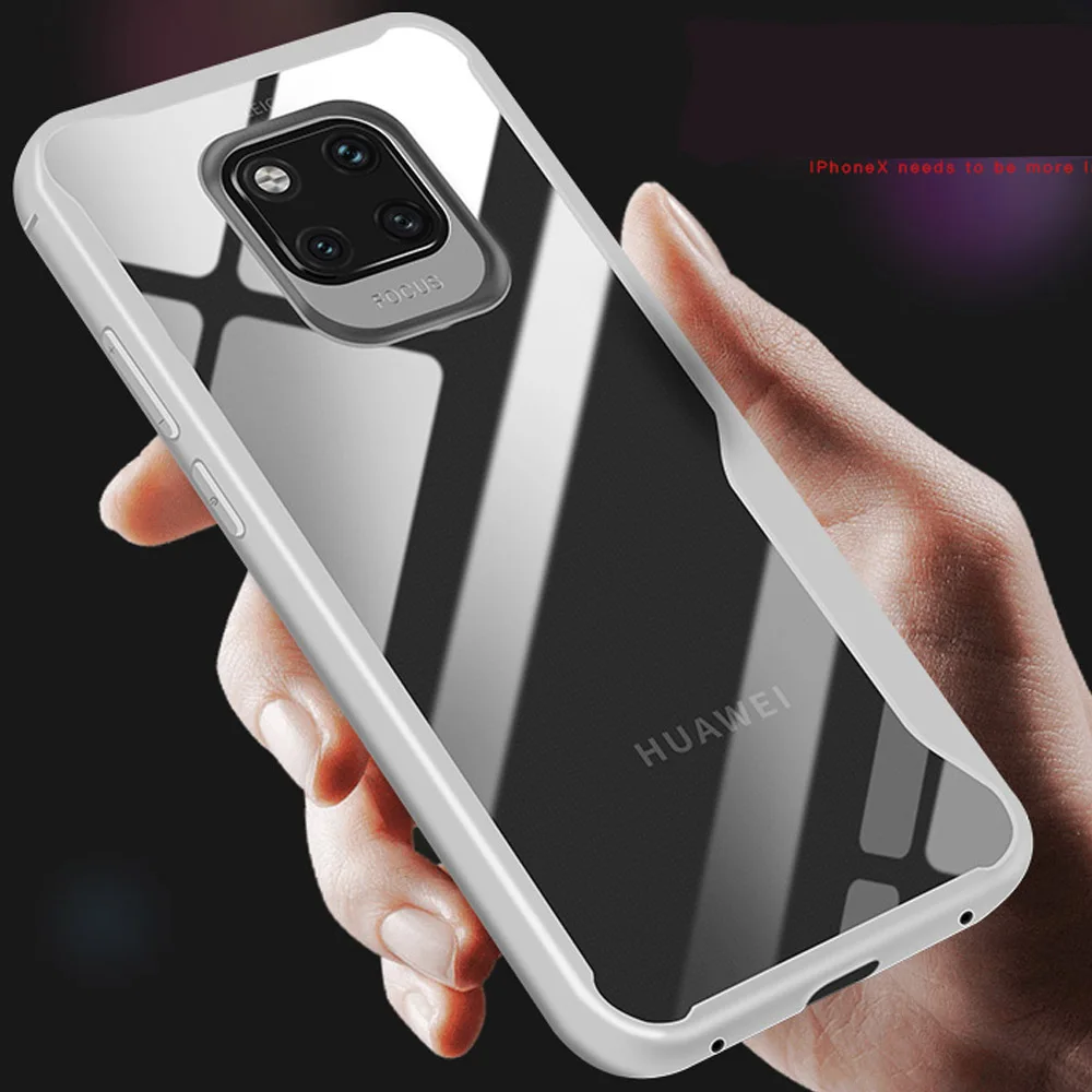 Huawei Mate 20 pro cover 360 full protect Transparent soft TPU back cover Mate 20 case thin funda Huawei Mate 20 Lite case Armor
Huawei Mate 20 pro cover 360 full protect Transparent soft TPU back cover Mate 20 case thin funda Huawei Mate 20 Lite case Armor
