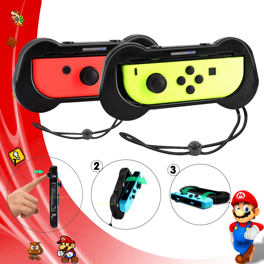 2 pcs Nintend Switch Accessories Joystick Gamepad Grips Holder Nintendos NS Steering Wheel Handle Nintendoswitch
2 pcs Nintend Switch Accessories Joystick Gamepad Grips Holder Nintendos NS Steering Wheel Handle Nintendoswitch