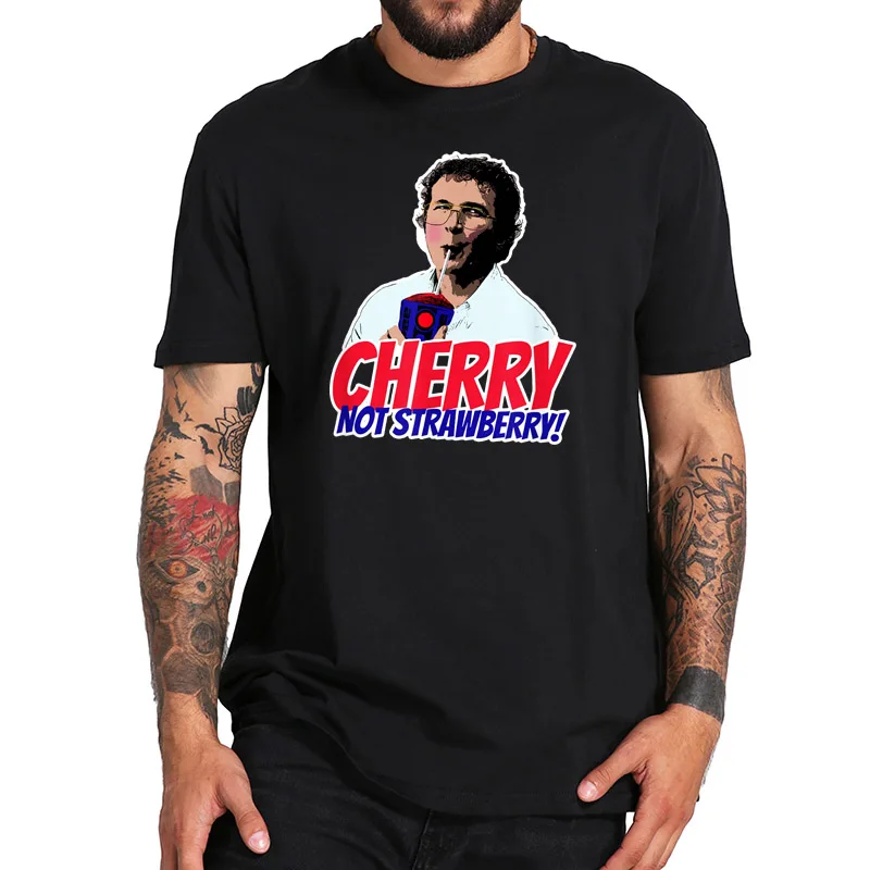 EU Size 100% Cotton T Shirt Alexei Stranger Things Cherry Not Strawberry Tshirt Casual Soft Crew Neck Black Shirt
EU Size 100% Cotton T Shirt Alexei Stranger Things Cherry Not Strawberry Tshirt Casual Soft Crew Neck Black Shirt