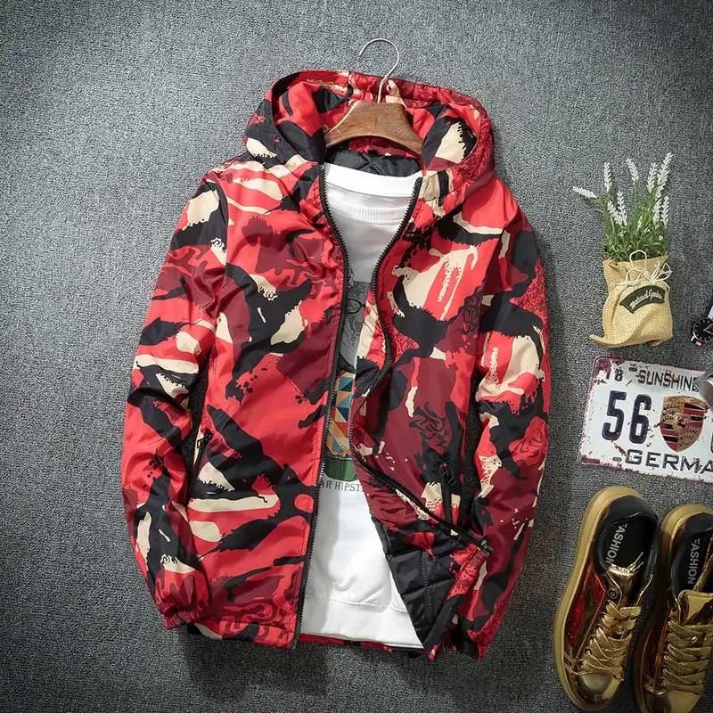 Brieuces 2018 Plus Size 8XL Autumn winter Mens Casual Hoodie Thick Camouflage cotton coat Men's cotton parkas Autumn winter M
Brieuces 2018 Plus Size 8XL Autumn winter Mens Casual Hoodie Thick Camouflage cotton coat Men's cotton parkas Autumn winter M