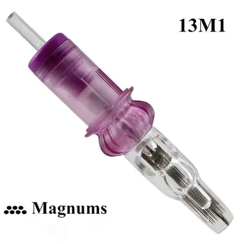 New! Disposable Sterilized Tattoo Needle Cartridges 13 Single Stack Magnum (13M1) 20pcs/box For Makeup Tattoo Pen Machine
New! Disposable Sterilized Tattoo Needle Cartridges 13 Single Stack Magnum (13M1) 20pcs/box For Makeup Tattoo Pen Machine