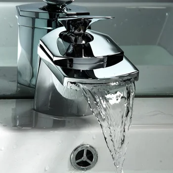 Waterfall Tap Art Fashion Chrome Single Handle Deck Mounted Hot and Cold Water Mixer Brass Tilt Bathroom Basin Faucet Home Decor
Waterfall Tap Art Fashion Chrome Single Handle Deck Mounted Hot and Cold Water Mixer Brass Tilt Bathroom Basin Faucet Home Decor