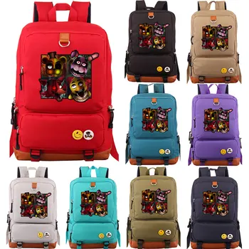 2018 New Horror Games Five Nights at Freddys Boy Girl School bag Women Bagpack Teenagers Schoolbags Canvas Men Student Backpack
2018 New Horror Games Five Nights at Freddys Boy Girl School bag Women Bagpack Teenagers Schoolbags Canvas Men Student Backpack