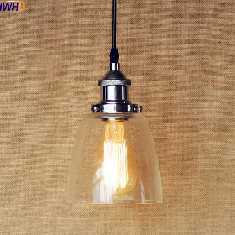 IWHD Glass Shade Edison LED Pendant Light Fixtures American Style Loft Vintage Industrial Lighting Lampara Colgante Lampe
IWHD Glass Shade Edison LED Pendant Light Fixtures American Style Loft Vintage Industrial Lighting Lampara Colgante Lampe