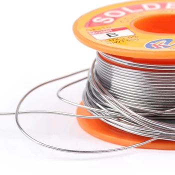 Good Solderability Solder 63/37 0.8mm 50g Tin Content Lead Rosin Core Solder Flux 2.0% Soldering Welding Iron Wire Reel Mayitr
Good Solderability Solder 63/37 0.8mm 50g Tin Content Lead Rosin Core Solder Flux 2.0% Soldering Welding Iron Wire Reel Mayitr