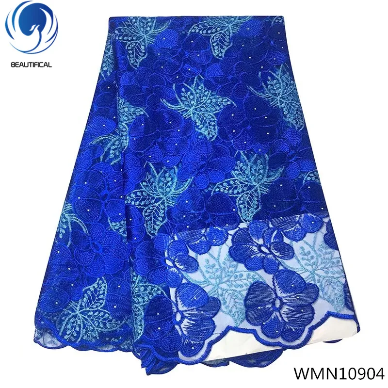BEAUTIFICAL blue lace fabric 5 yards latest african laces african lace fabric 2018 high quality lace for women clothes WMN109
BEAUTIFICAL blue lace fabric 5 yards latest african laces african lace fabric 2018 high quality lace for women clothes WMN109