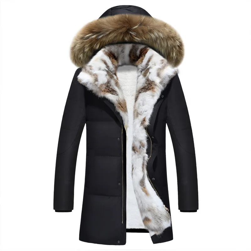 Winter jacket men high quality Men's long down coat Fashion big hair collar Thicker warmth Hooded leisure park jacket Plus size
Winter jacket men high quality Men's long down coat Fashion big hair collar Thicker warmth Hooded leisure park jacket Plus size