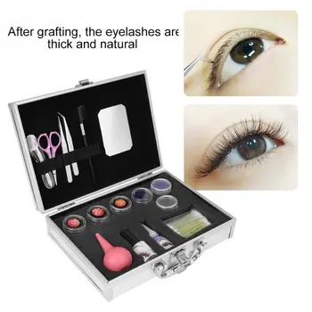 Makeup False Eyelashes Extension Glue Starter Practice Pro Kit Eyelash Glue Tolls Beginner Tool Kit Set + Case
Makeup False Eyelashes Extension Glue Starter Practice Pro Kit Eyelash Glue Tolls Beginner Tool Kit Set + Case