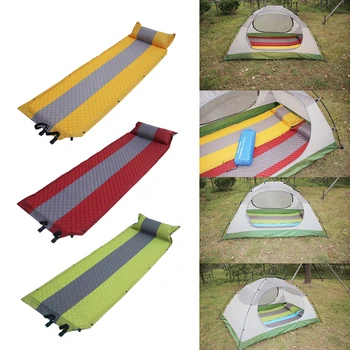 Outdoor Camping Inflatable Mattress 190×63×3cm Inflating Tent Cushion Sleeping Pad Mat with Pillow for Hiking Fishing Beach Mat
Outdoor Camping Inflatable Mattress 190×63×3cm Inflating Tent Cushion Sleeping Pad Mat with Pillow for Hiking Fishing Beach Mat