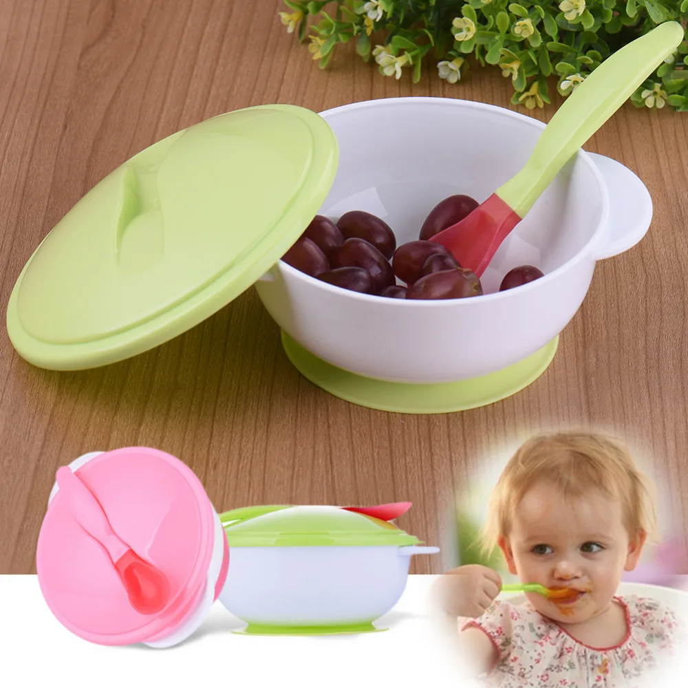 Baby Bowl Learning Dishes with Suction Cup Assist Food Bowl Temperature Sensing Spoon Bowl Set Baby Tableware
Baby Bowl Learning Dishes with Suction Cup Assist Food Bowl Temperature Sensing Spoon Bowl Set Baby Tableware