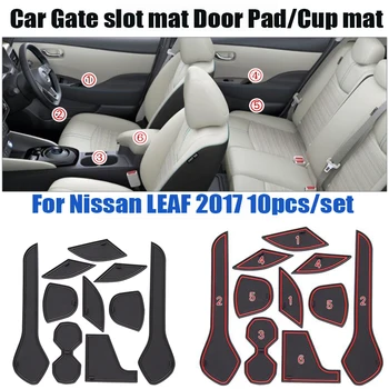 10pcs/lot Car Gate slot mats Door Pad/Cup mats Fit For Nissan Leaf 2017 Car Accessories Anti Non Slips Auto Door Groove mats
10pcs/lot Car Gate slot mats Door Pad/Cup mats Fit For Nissan Leaf 2017 Car Accessories Anti Non Slips Auto Door Groove mats