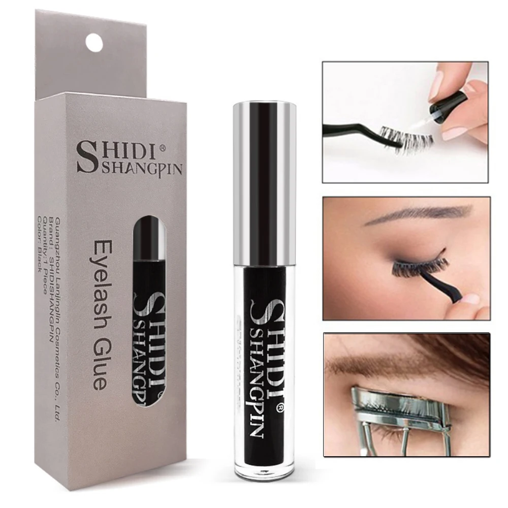 SHIDISHANGPIN 5ML Quick-drying False Eyelash Glue Double Eyelid Strong Adhesive Safe Using Black Glue Eye Makeup TSLM2
SHIDISHANGPIN 5ML Quick-drying False Eyelash Glue Double Eyelid Strong Adhesive Safe Using Black Glue Eye Makeup TSLM2