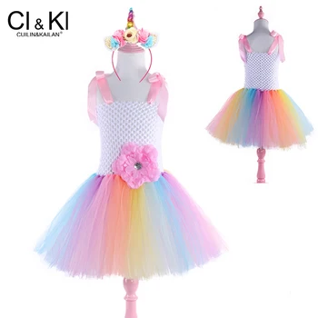 CuilinKailan 2018 Baby Kids Dresses Girls Dress Sleeveless Clothing Children Princess Party Unicorn Clothes Christmas costumes
CuilinKailan 2018 Baby Kids Dresses Girls Dress Sleeveless Clothing Children Princess Party Unicorn Clothes Christmas costumes