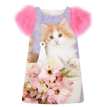 baby Girls Dress Beautiful print fashion Birthday party winter Dresses autumn faux fur sleeve Toddler Kids Children Clothing
baby Girls Dress Beautiful print fashion Birthday party winter Dresses autumn faux fur sleeve Toddler Kids Children Clothing
