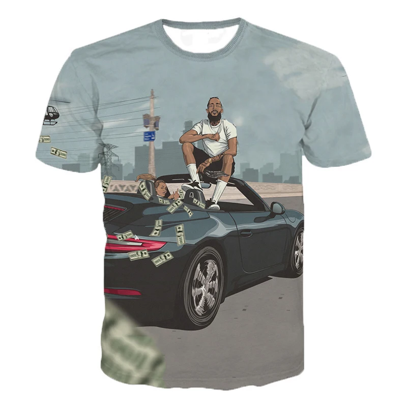 New Arrival Nipsey Hussle Music 3D Printed T Shirts Boys Spring Tops Summer Men Women Short Sleeve Casual T Shirts 2XS-5XL
New Arrival Nipsey Hussle Music 3D Printed T Shirts Boys Spring Tops Summer Men Women Short Sleeve Casual T Shirts 2XS-5XL