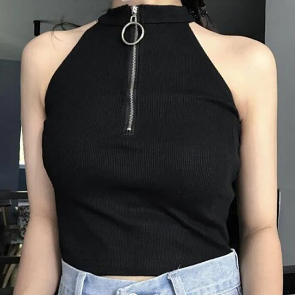 Fashion Summer Women Solid Sexy Short Off-shoulder Tee Top Female Spring Knit Cropped Sleeveless T-shirt
Fashion Summer Women Solid Sexy Short Off-shoulder Tee Top Female Spring Knit Cropped Sleeveless T-shirt