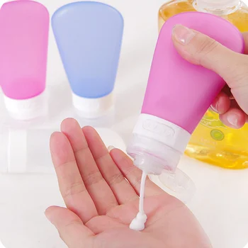 Silicone empty cosmetic containers 60ml Shampoo Shower Gel Lotion Organization Storage Bottles for Squeeze Tool Travel
Silicone empty cosmetic containers 60ml Shampoo Shower Gel Lotion Organization Storage Bottles for Squeeze Tool Travel