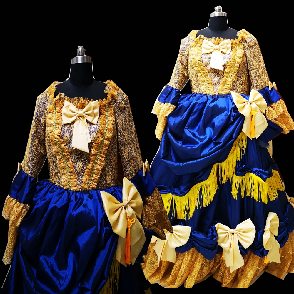 2019 New blue elegant Halloween Cosplay dress Colonial Georgian Renaissance Gothic Historical dress D-293
2019 New blue elegant Halloween Cosplay dress Colonial Georgian Renaissance Gothic Historical dress D-293