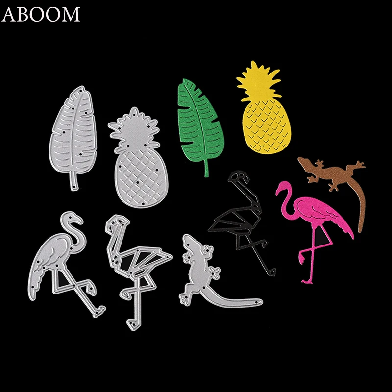 ABOOM Hot 5PCS/Lot Flamingo Pineapple Cute Animal Design Die Cut Embossing Folder Decorative Scrapbooking Album Photo Paper Mold
ABOOM Hot 5PCS/Lot Flamingo Pineapple Cute Animal Design Die Cut Embossing Folder Decorative Scrapbooking Album Photo Paper Mold