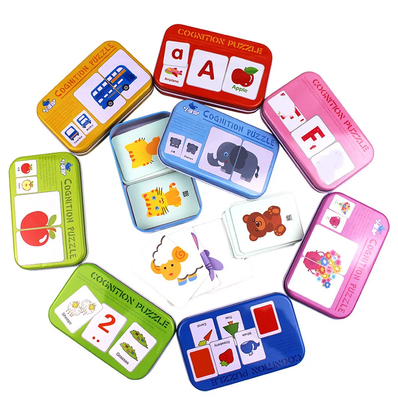 Pair Puzzle Infant Early Start Training Puzzle Cognitive Card Vehicl/Fruit/Animal/Life Set Baby Gift
Pair Puzzle Infant Early Start Training Puzzle Cognitive Card Vehicl/Fruit/Animal/Life Set Baby Gift