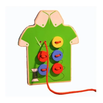 Kids Montessori Educational Toys Children Wooden Beads Lacing Board Toys Toddler Sew On Buttons Early Education Teaching Puzzle
Kids Montessori Educational Toys Children Wooden Beads Lacing Board Toys Toddler Sew On Buttons Early Education Teaching Puzzle