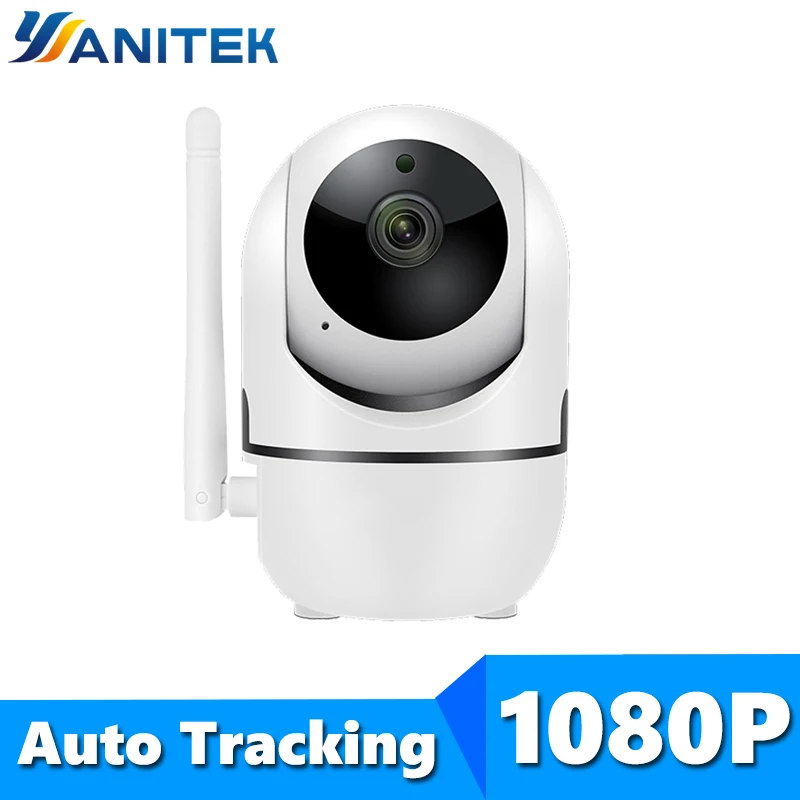 HD 1080P Cloud Wireless IP Camera Intelligent Auto Tracking Human Home Security CCTV Network Wifi Camera Motion Detection
HD 1080P Cloud Wireless IP Camera Intelligent Auto Tracking Human Home Security CCTV Network Wifi Camera Motion Detection