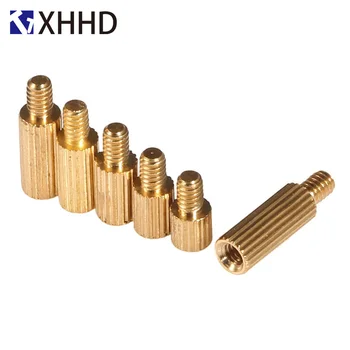 M2 Brass Male Female Knurl Standoff Mount Single Round Spacing Pillar Threaded PCB Mountboard Spacer Hollow Bolt Screw M2xL 4mm
M2 Brass Male Female Knurl Standoff Mount Single Round Spacing Pillar Threaded PCB Mountboard Spacer Hollow Bolt Screw M2xL 4mm