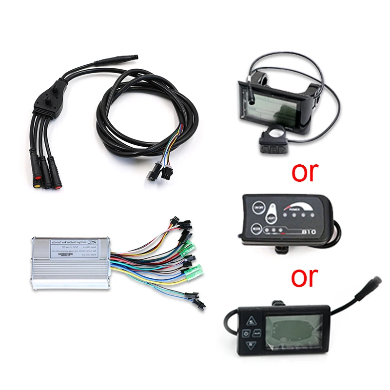 Electric Bike Conversion Kit Without Battery And Motor bldc Controller Display and Waterproof Main cable
Electric Bike Conversion Kit Without Battery And Motor bldc Controller Display and Waterproof Main cable