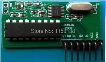 Free shipping Superheterodyne high sensitivity Wireless Receiver Module PT2272-M4 / 2272 M4 315M decoding module 2pcs/lot
Free shipping Superheterodyne high sensitivity Wireless Receiver Module PT2272-M4 / 2272 M4 315M decoding module 2pcs/lot