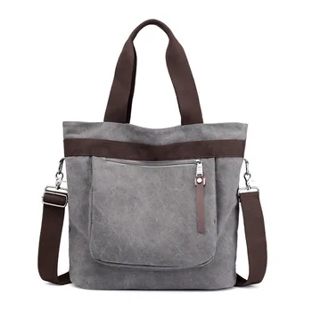 2019 Brand Designer Woman Handbag Large Capacity Shoulder Bag pocket Canvas laptop Crossbody bags Casual ladies hand bags Female
2019 Brand Designer Woman Handbag Large Capacity Shoulder Bag pocket Canvas laptop Crossbody bags Casual ladies hand bags Female