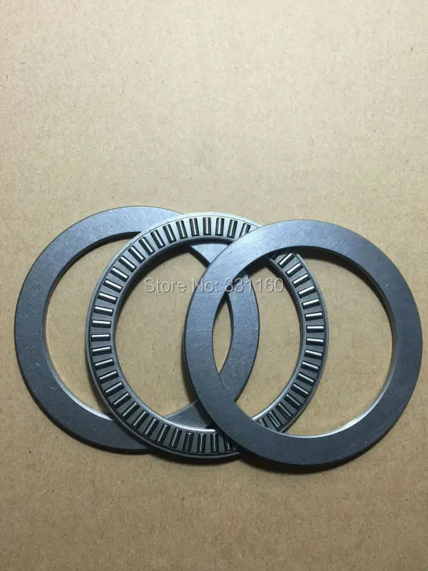 

2pcsAxial bearing Thrust needle roller bearing with two washers NTA6681+2TRA6681 Size is104.78*128.57* ( 3.175+2*0.8 ) mm,TC6681