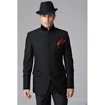 2017 terno slim fit Six Buttons Groom men suit Tuxedos Black Mens Suits Wedding Best Man costume homme (Jacket+Pants)
2017 terno slim fit Six Buttons Groom men suit Tuxedos Black Mens Suits Wedding Best Man costume homme (Jacket+Pants)