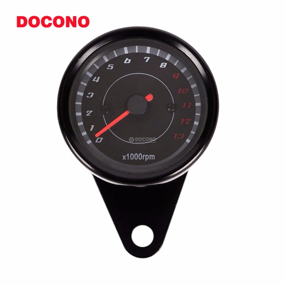 LED Motorcycle Tachometer DC 12V Universal Meter LED Backlight 13K RPM Shift For Honda Yamaha Suzuki Bobber Choppers Kawasaki
LED Motorcycle Tachometer DC 12V Universal Meter LED Backlight 13K RPM Shift For Honda Yamaha Suzuki Bobber Choppers Kawasaki