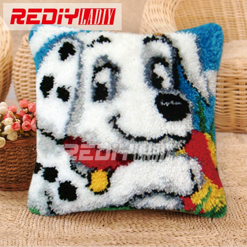 New Latch Hook Pillow Kits DIY Needlework Crocheting Kit Yarn 2019 Handmade Embroidery Pillowcase Unfinished Cartoon White Dog
New Latch Hook Pillow Kits DIY Needlework Crocheting Kit Yarn 2019 Handmade Embroidery Pillowcase Unfinished Cartoon White Dog