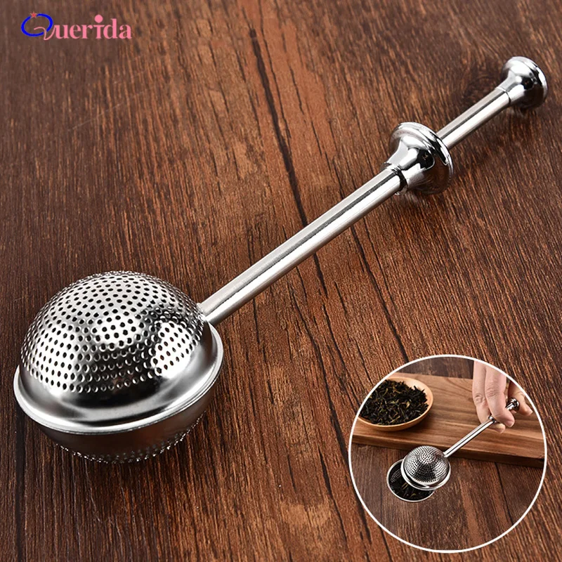 2Pcs/5Pcs/Lot 304 Stainless Steel Ball Shape Mesh Tea Strainer Tea Leaf Spice Handle Tea Ball Infuser Kitchen Gadget
2Pcs/5Pcs/Lot 304 Stainless Steel Ball Shape Mesh Tea Strainer Tea Leaf Spice Handle Tea Ball Infuser Kitchen Gadget