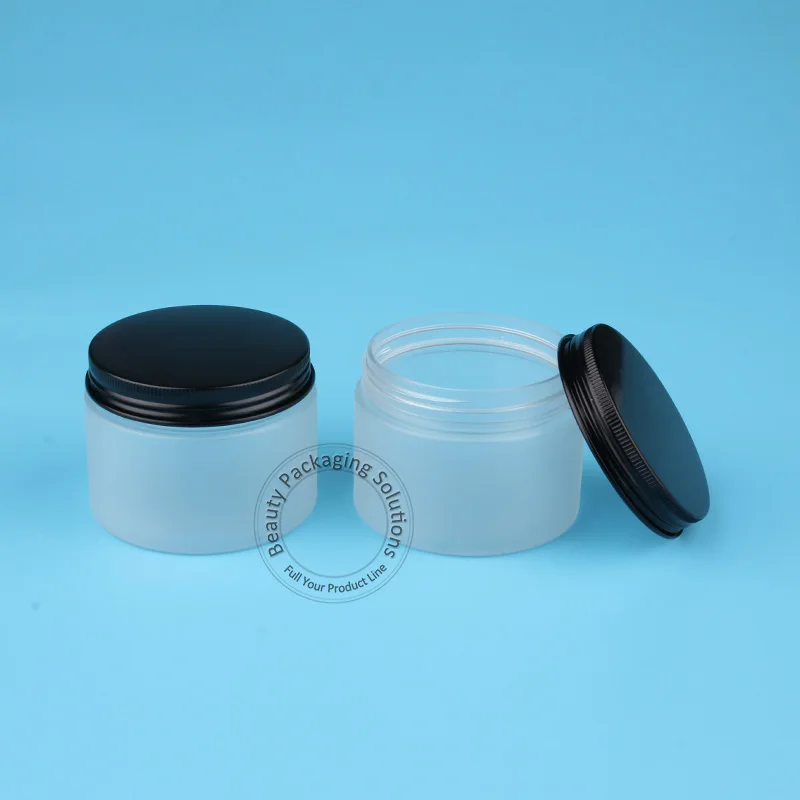 40pcs/Lot Wholesale Plastic 150 Gram Cream Frosted Bottle with Black Aluminum Cap 150ml Women Cosmetic Facial Cream Container
40pcs/Lot Wholesale Plastic 150 Gram Cream Frosted Bottle with Black Aluminum Cap 150ml Women Cosmetic Facial Cream Container
