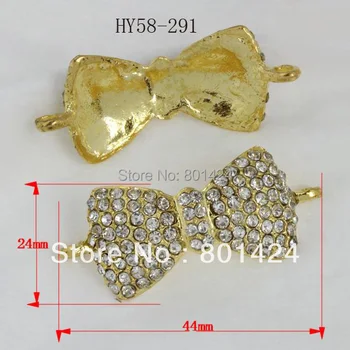 Free Shipping 58-291 6pcs Shamballa Rhinestone ribbon Connector bowknot connector for jewerly for bikini swimming suit
Free Shipping 58-291 6pcs Shamballa Rhinestone ribbon Connector bowknot connector for jewerly for bikini swimming suit