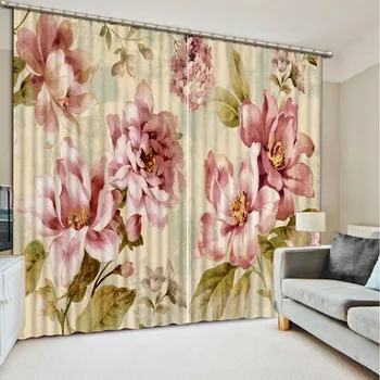 3D Curtains Home Bedroom Decoration Blackout Curtain Fabric Oil Painting Peony Flower Curtain Design Curtains For Bedroom
3D Curtains Home Bedroom Decoration Blackout Curtain Fabric Oil Painting Peony Flower Curtain Design Curtains For Bedroom