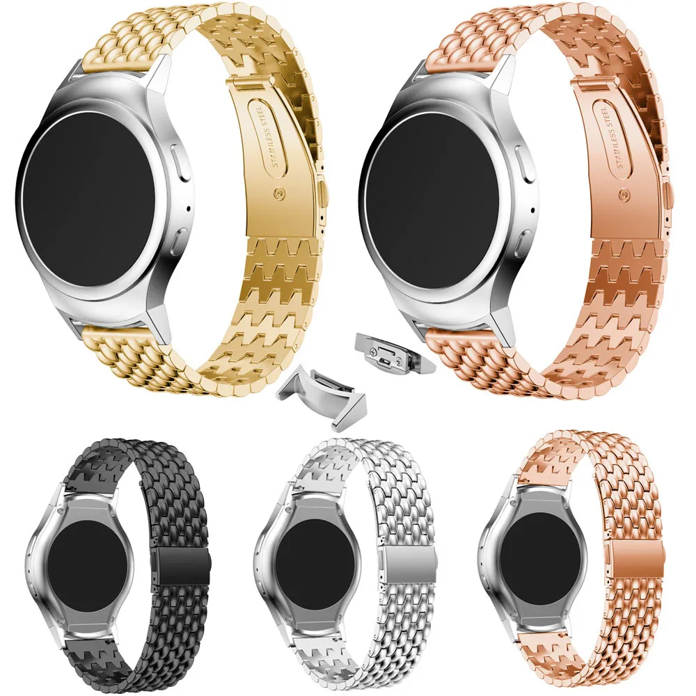 HL ремешок для часов из нержавеющей стали + коннектор Samsung Galaxy Gear S2 SM 720 падение 27