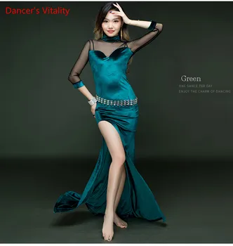 2018 Hot Selling Women Belly Dance skirt velvet New Dress Style Showing Indian Long Skirt Bollywood Competition Dance skirt
2018 Hot Selling Women Belly Dance skirt velvet New Dress Style Showing Indian Long Skirt Bollywood Competition Dance skirt
