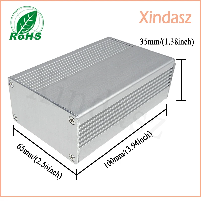 5pcs/lot 100*65*35mm(L*W*H) Aluminum Project Box Enclousure Case Electronic aluminum box aluminum amplifier chassis
5pcs/lot 100*65*35mm(L*W*H) Aluminum Project Box Enclousure Case Electronic aluminum box aluminum amplifier chassis