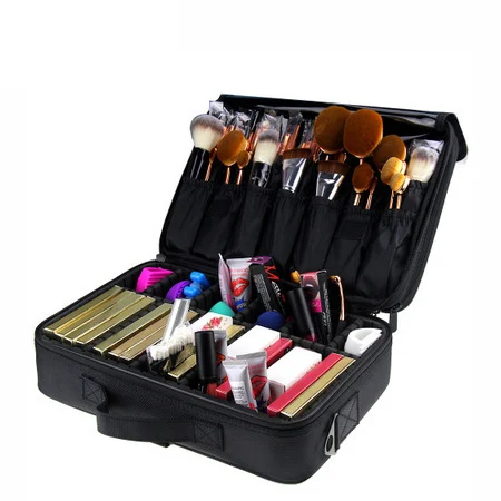 High Quality Empty Professional Makeup Bag Organizer Bolso Mujer Cosmetic Bag Travel Large Capacity Storage Case Suitcases
High Quality Empty Professional Makeup Bag Organizer Bolso Mujer Cosmetic Bag Travel Large Capacity Storage Case Suitcases