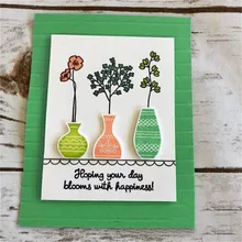 GJCrafts 2018 New Clear Stamps Metal Cutting Dies Scrapbooking Card Album Garden Flower Vase Decorative Clear Stamps and dies
GJCrafts 2018 New Clear Stamps Metal Cutting Dies Scrapbooking Card Album Garden Flower Vase Decorative Clear Stamps and dies