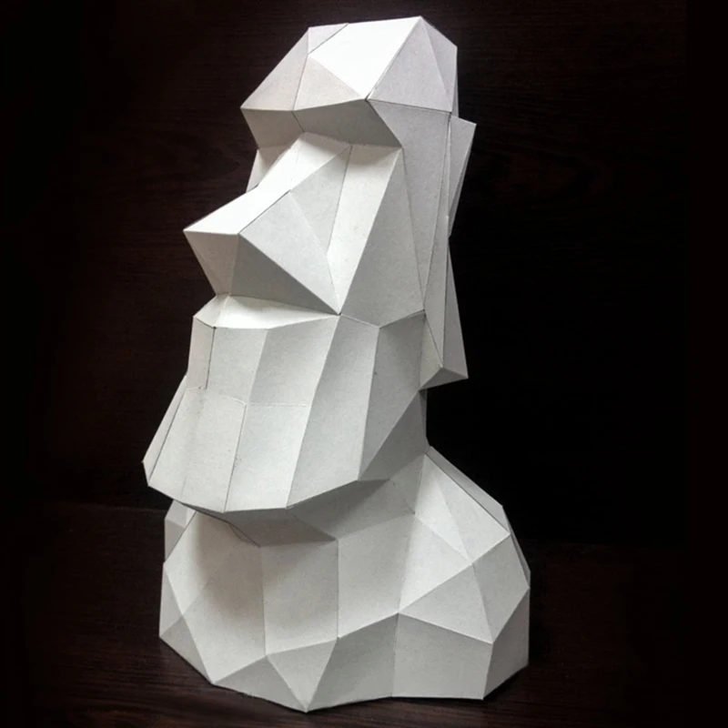 DIY Home Decoration Easter Statue Figure Paper Model Puzzles Toy for Restaurants Store Bar Waterproof Educational Folding Model
DIY Home Decoration Easter Statue Figure Paper Model Puzzles Toy for Restaurants Store Bar Waterproof Educational Folding Model