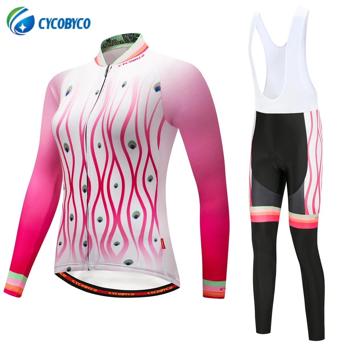 Cycobyco Autumn Womens Cycling Clothing 100% Polyester Bicycle Wear Ropa Ciclismo Cycling Clothes Cycling Jersey Set Peacock
Cycobyco Autumn Womens Cycling Clothing 100% Polyester Bicycle Wear Ropa Ciclismo Cycling Clothes Cycling Jersey Set Peacock