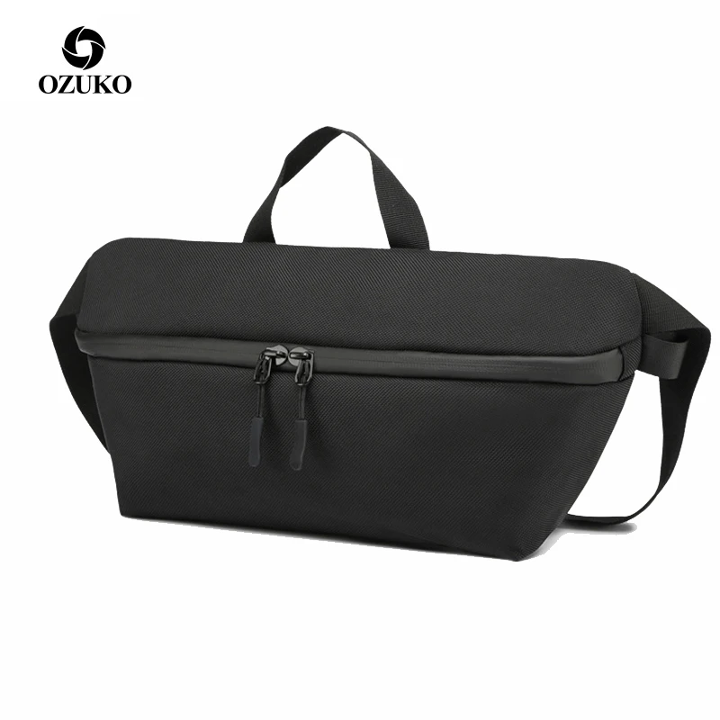 OZUKO Brand High Quality Men Waist Bag Fanny Pack Travel Phone Belt Bag Pouch Shoulder Bags Male Waterproof Sport Waist Pack New
OZUKO Brand High Quality Men Waist Bag Fanny Pack Travel Phone Belt Bag Pouch Shoulder Bags Male Waterproof Sport Waist Pack New