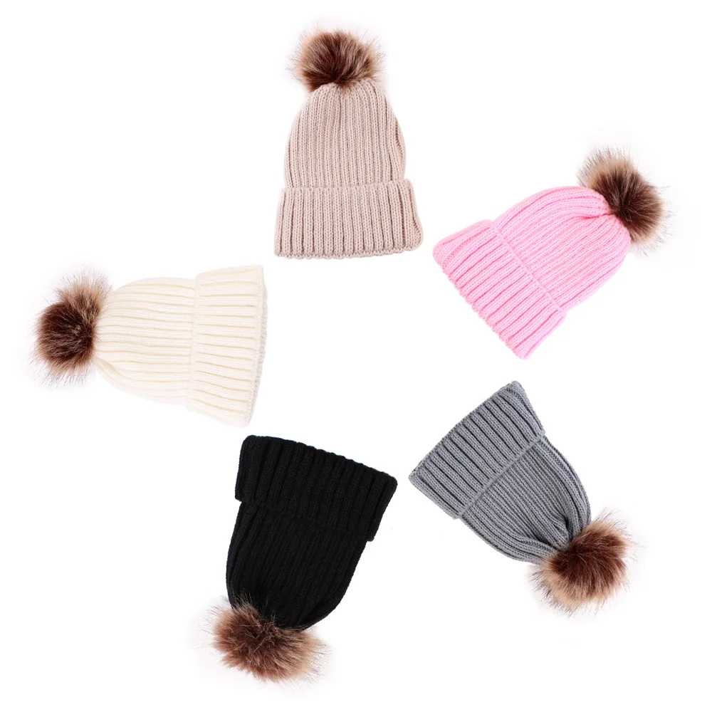 NEW Puseky Winter Warm Kids Baby Doll Hat Lovely Beanie Big Fur Pom Ball Caps Crochet Earflap Boys Girls Hats Scarf+Cap One Set
NEW Puseky Winter Warm Kids Baby Doll Hat Lovely Beanie Big Fur Pom Ball Caps Crochet Earflap Boys Girls Hats Scarf+Cap One Set