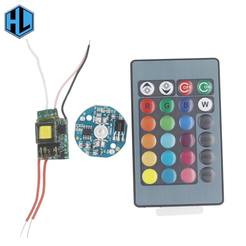 3W RGB High Power LED light Board Panel +Input AC 85-265V LED Power Supply Driver +IR Remote Controller For DIY Crystal Lamps
3W RGB High Power LED light Board Panel +Input AC 85-265V LED Power Supply Driver +IR Remote Controller For DIY Crystal Lamps