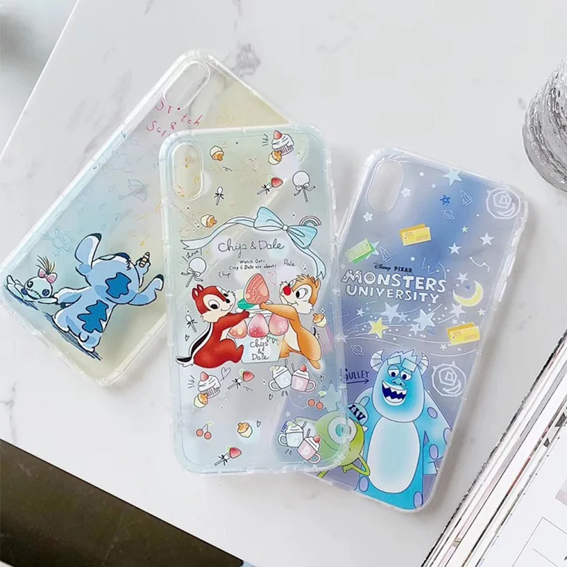 Cute Cartoon Stitch Transparent Phone Case For iPhone 6 6S 7 8 Plus X XS MAX XR lovely anime Chip n Dale soft back Cover
Cute Cartoon Stitch Transparent Phone Case For iPhone 6 6S 7 8 Plus X XS MAX XR lovely anime Chip n Dale soft back Cover