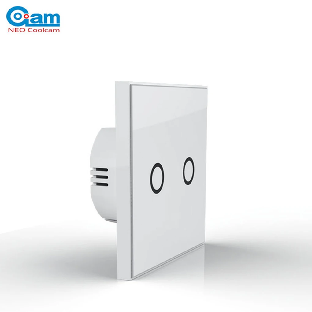 NEO Coolcam Smart Home EU 2 Gang Wall Light Switch Sensor Compatible with Z-wave 300 series and 500 series Home Automation
NEO Coolcam Smart Home EU 2 Gang Wall Light Switch Sensor Compatible with Z-wave 300 series and 500 series Home Automation